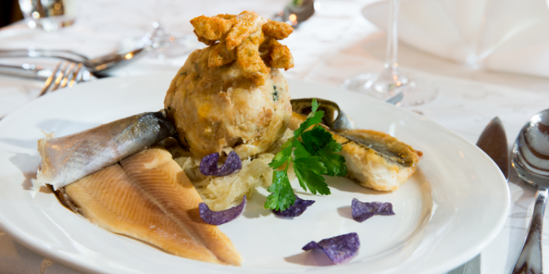 Regionale Fischspezialitäten Jogllandforelle